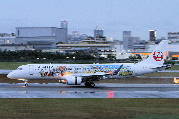 J-AIR E190(JA248J）