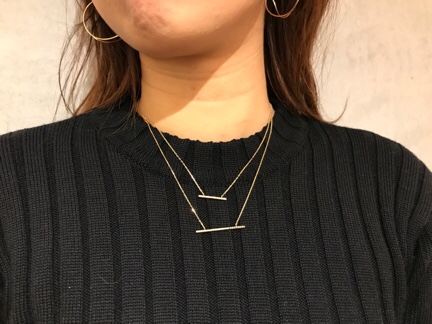 Hirotaka Bar necklace | COLDBECK WOMEN BLOG