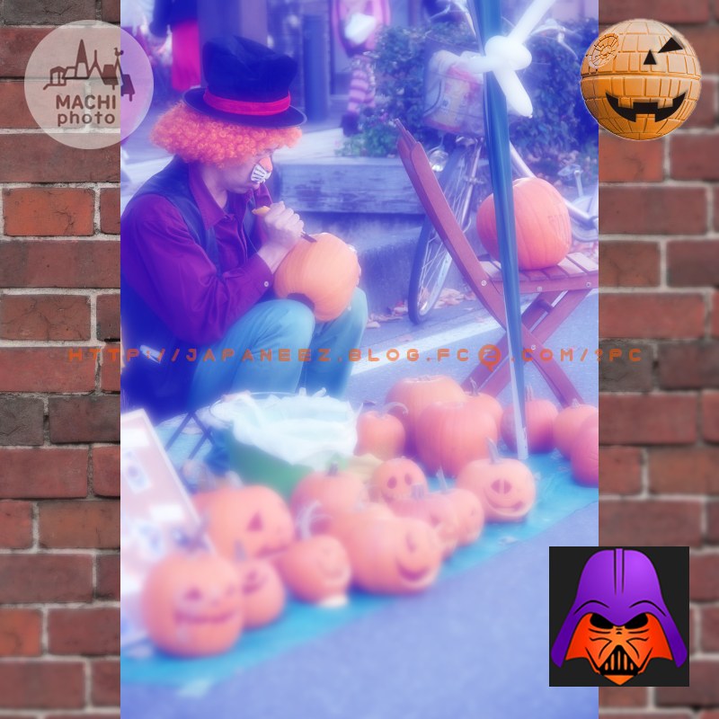 #HALLOWEEN #happyHALLOWEEN #streetActor #streetPerformer #jackOlantern #pumpkins #curving #tripAdvisor #discoverJAPAN #japanGuide #art #visitJAPAN #ハロウィン #ハロウィーン #ハッピーハロウィーン #ハッピーハロウィン<br> #ホコ天 #歩行者天国 #ジャックオーランタン #かぼちゃ #discoveryChannel #lonelyPlanet #picOfTheDay #shotOniPhone #buyMyPic #stockPhoto #blackMonday #今日の一枚 