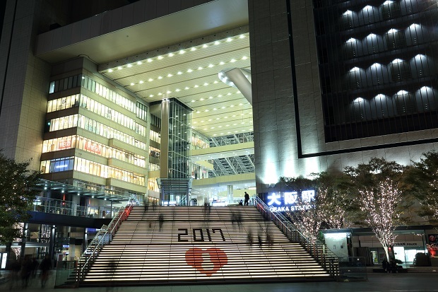 大阪駅周辺ライトアップ