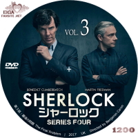SHERLOCK／シャーロック シーズン４ | SPACEMAN'S自作BD&DVDラベル