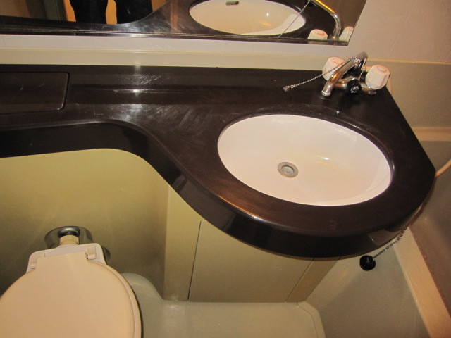 埼玉県所沢市　空き室賃貸物件原状回復　１ＤＫ全体ハウスクリーニング　浴室ユニットバス清掃　作業完了後　２