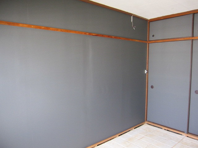 埼玉県所沢市　空き室分譲マンション３ＬＤＫ　全室：壁クロス張替え　和室　作業完了後　３