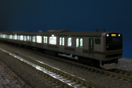KATO E231系東海道線仕様に室内灯クリアを入れる - にゃいっちぃと電車 