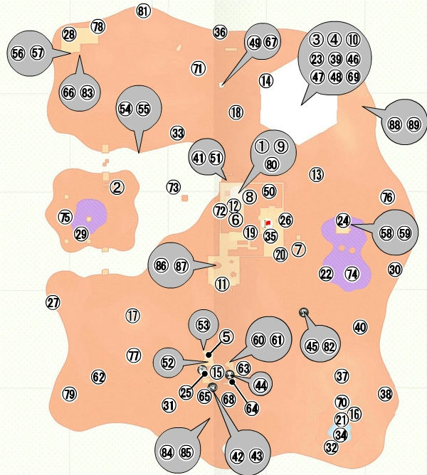 【スーパーマリオオデッセイ】砂の国（ アッチーニャ）のパワームーン全89個の入手方法・場所一覧・マップ（地図）・画像あり