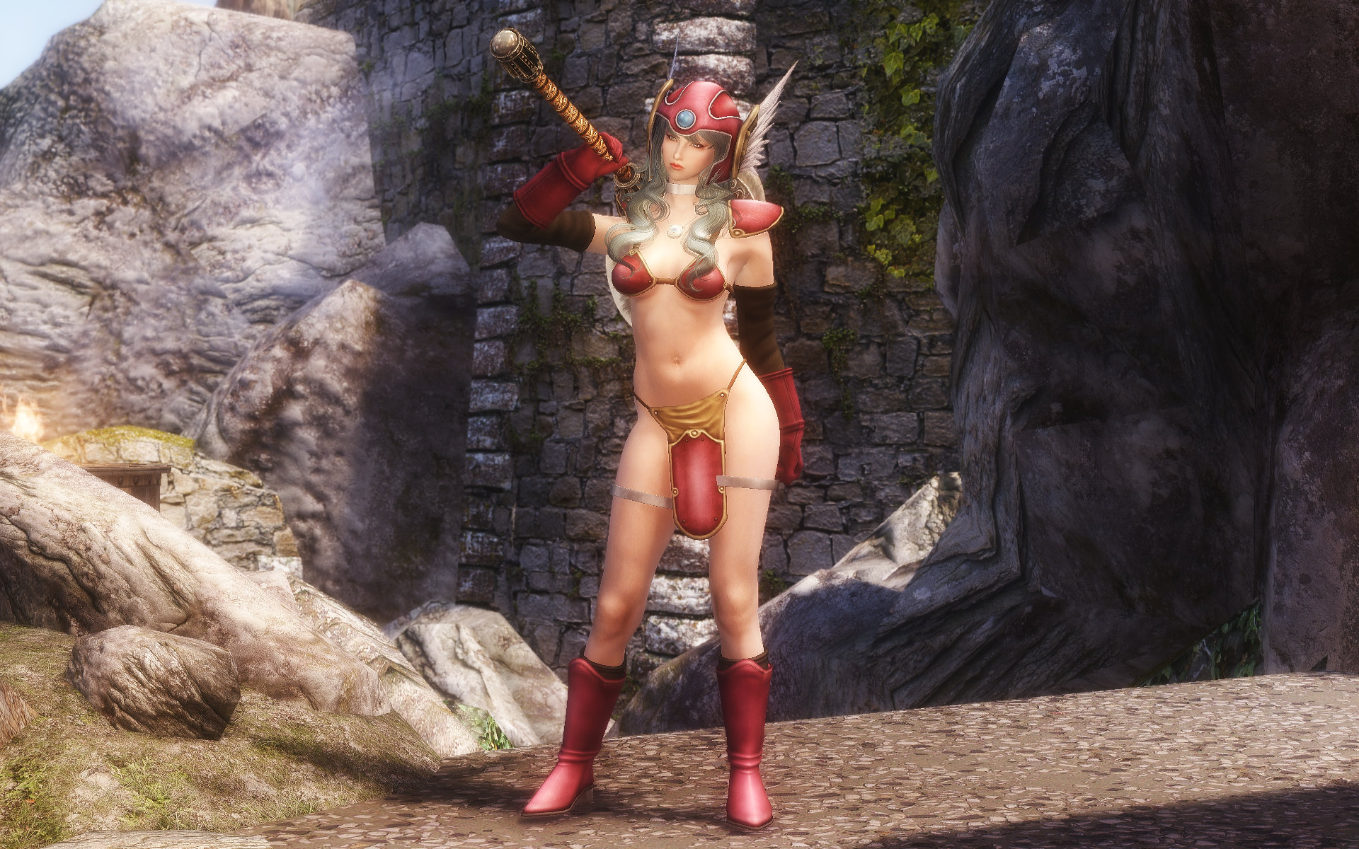 Dragon Quest Red Warrior Armor (DQ3 Female Worrior Armor)