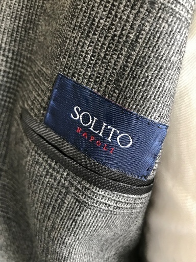 SARTORIA SOLITO（サルトリア ソリート）によるダブルブレステッドのズミズーラのスーツ（2017AW）_⑩