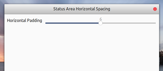 Status Area Horizontal Spacing GNOME拡張機能 Ubuntu 17.10 アイコン間隔を調整